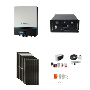kit solar axpert MAX 7200 litio rack