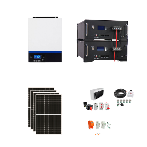 kit solar axpert VP 3000W litio rack